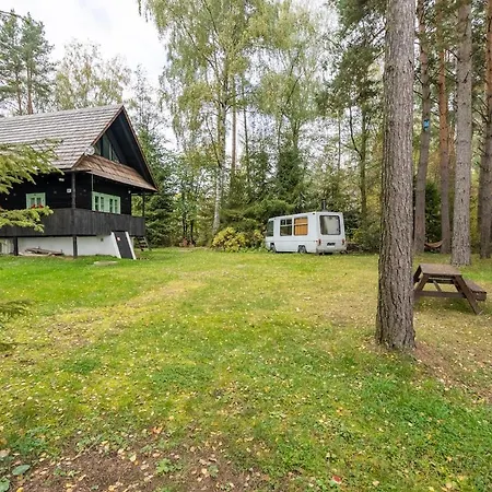 Cozy Wooden By The With A Sauna Prázdninový dům *