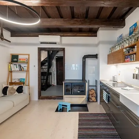 Cozy Wooden By The With A Sauna Námestovo